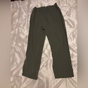 A NEW DAY women’s Dark Green Elastic Waist Pants - Size Medium
